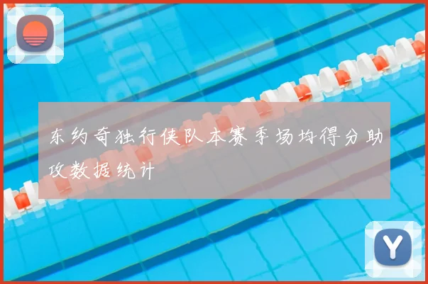 东约奇独行侠队本赛季场均得分助攻数据统计
